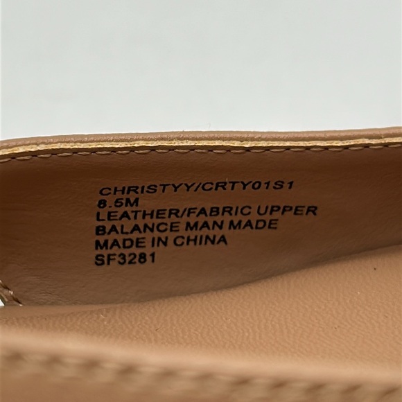 Steve Madden Christyy Tan Slingback Block Heel Pumps Women’s Size 8.5 NWB - Picture 9 of 10